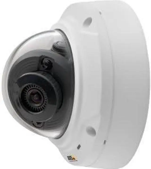 Alt view image 3 of 4 - Axis 0535-001 Day and Night Outdoor-Ready Infrared Fixed Mini Dome Network Camera (White)