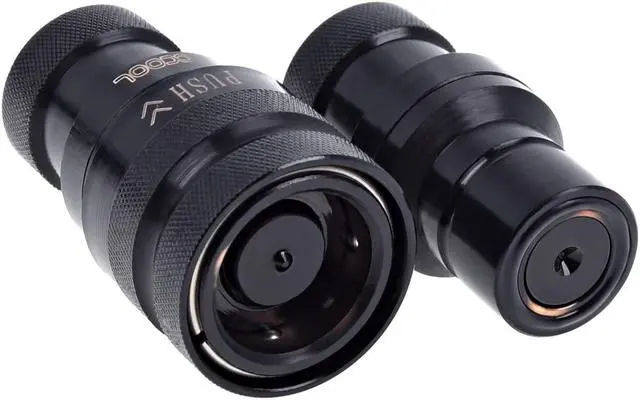 Alt view image 10 of 13 - Alphacool G1/4" Eiszapfen HF Quick Release Connector Kit, Deep Black