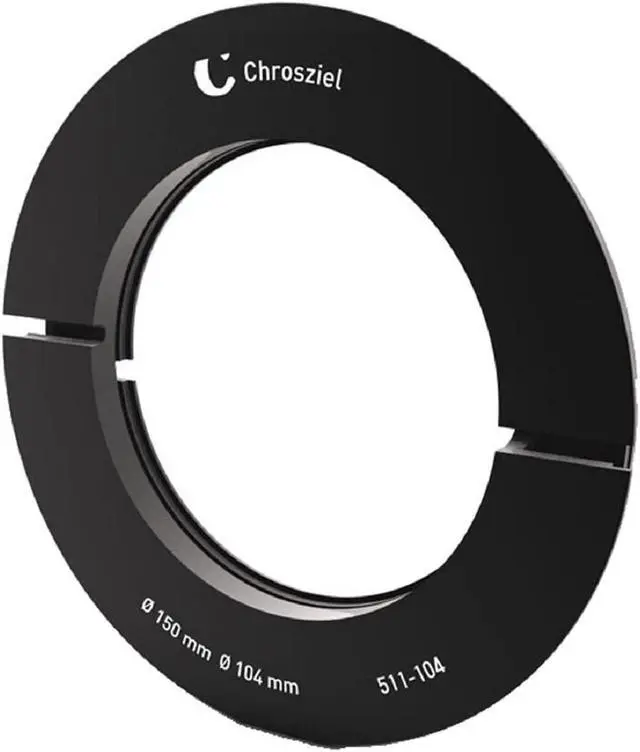 Alt view image 2 of 3 - chrosziel clamp-on step-down ring for cine.1 matte box, 150 to 104mm