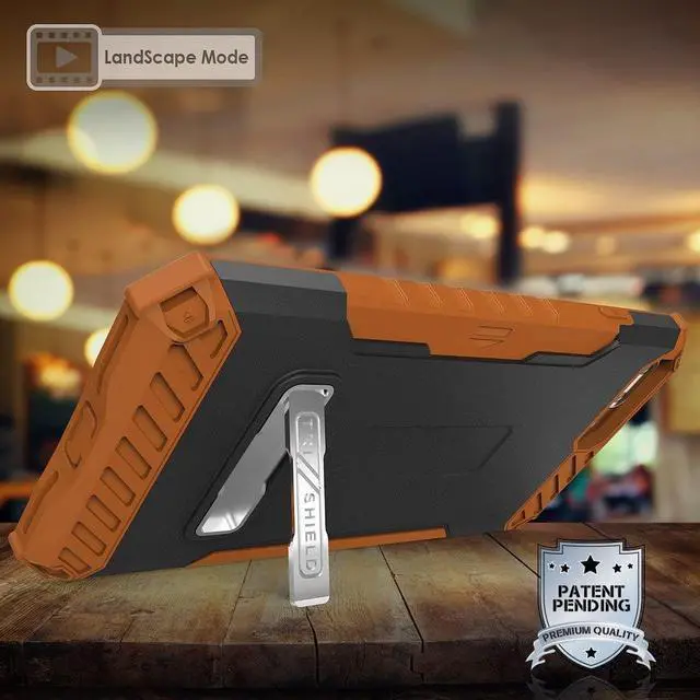 Alt view image 10 of 13 - BROWN TRI-SHIELD STAND CASE BELT CLIP HOLSTER STRAP CARD SLOT FOR iPHONE 7/8