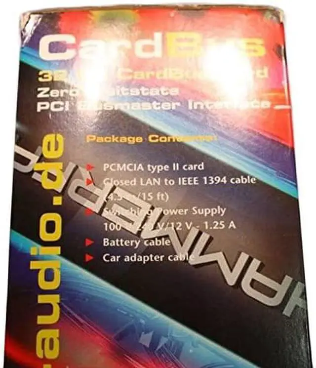 Alt view image 8 of 12 - RME HDSP Laptop Cardbus