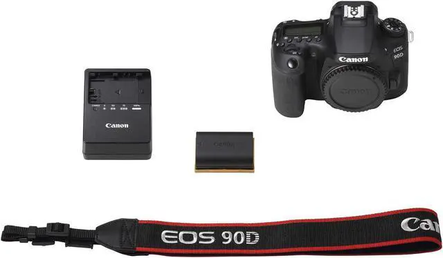Alt view image 19 of 20 - Canon EOS 90D 32.5MP APS-C CMOS Sensor Digital SLR Camera (Body)