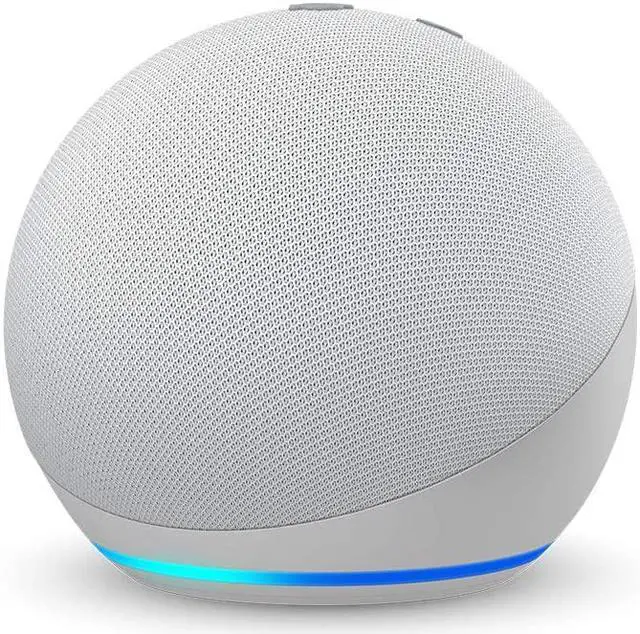 Alt view image 18 of 20 - Echo Dot (4th Gen) | Smart Speaker with Alexa | Glacier White