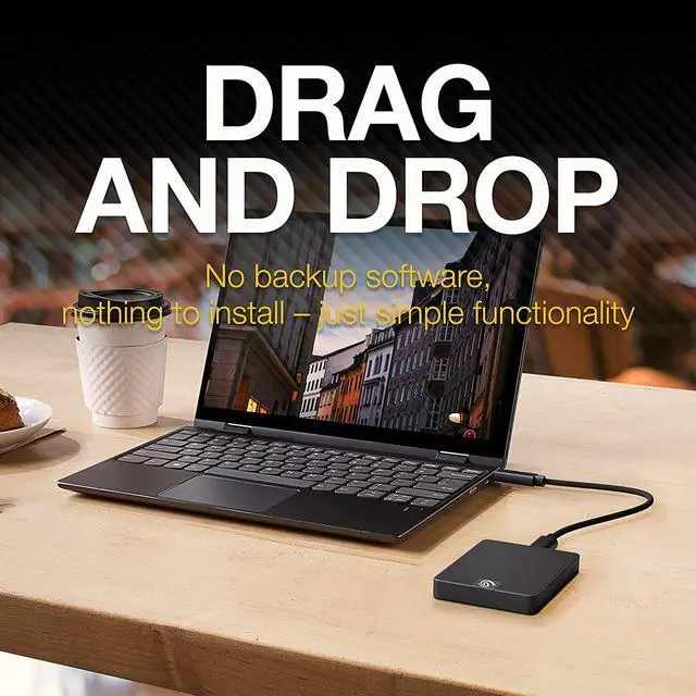Alt view image 11 of 18 - Seagate Expansion 1TB USB 3.0, USB-C SSD