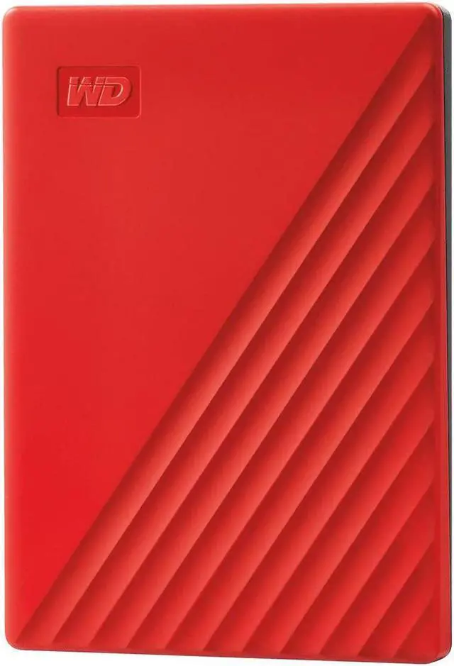 Alt view image 7 of 11 - WD 1TB My Passport Portable Storage USB 3.2 Gen 1 - Red - WDBYVG0010BRD-WESN