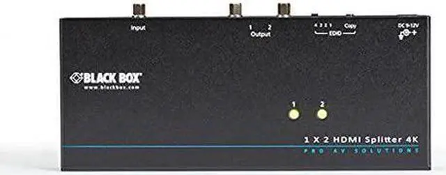 Alt view image 4 of 6 - 1X2 4K HDMI SPLITTER