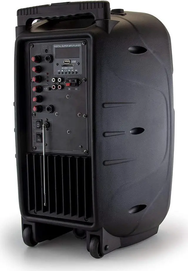 Alt view image 5 of 20 - Befree Sound BFS-5200 10 Inch Portable Bluetooth Speaker with Party Lights