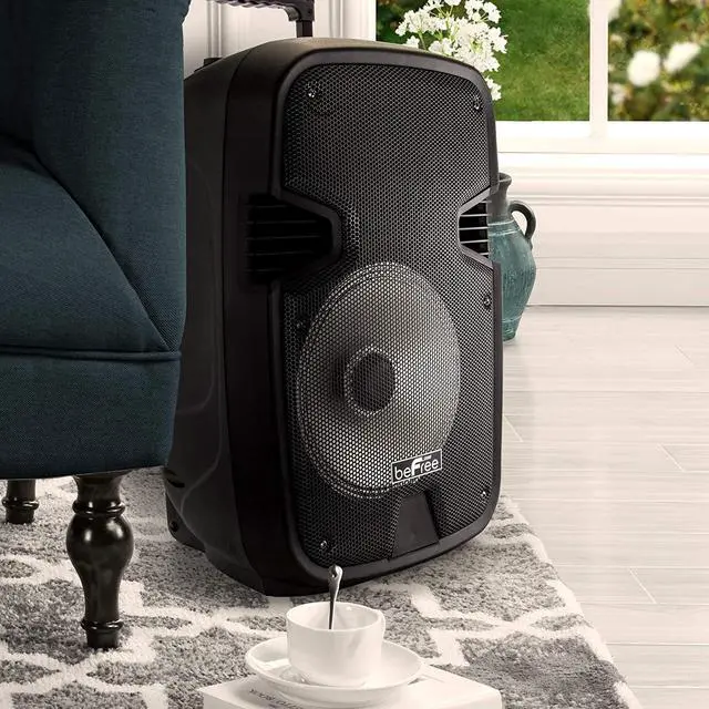 Alt view image 9 of 20 - Befree Sound BFS-5200 10 Inch Portable Bluetooth Speaker with Party Lights