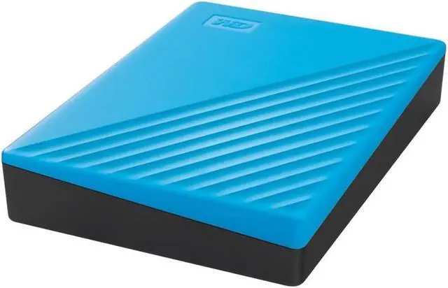 Alt view image 11 of 20 - WD 5TB My Passport Portable Storage USB 3.2 Gen 1 - Blue - WDBPKJ0050BBL-WESN