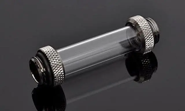 Alt view image 13 of 14 - Bitspower G1/4" to Multi-Link Mini Adapter Fitting for 12mm OD Rigid Tubing (For Use with Bitspower Rigid Tubing Only), Black Sparkle