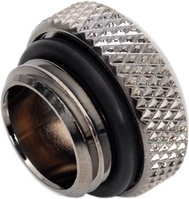 Alt view image 11 of 14 - Bitspower G1/4" to Multi-Link Mini Adapter Fitting for 12mm OD Rigid Tubing (For Use with Bitspower Rigid Tubing Only), Black Sparkle