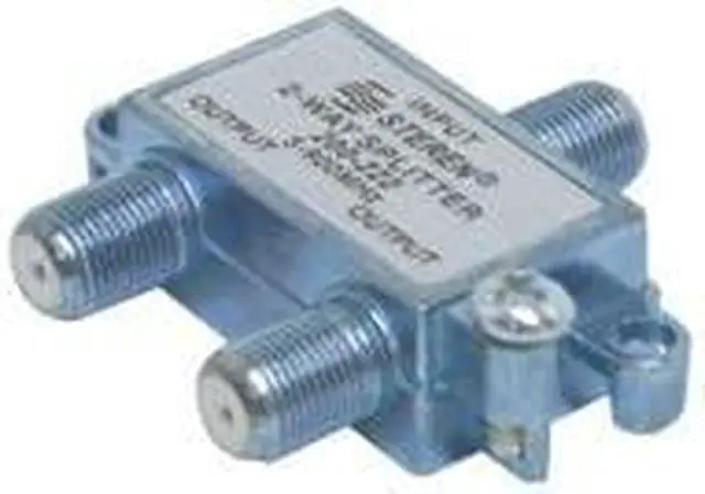 Alt view image 2 of 2 - Steren 200-222 Steren 5-900mhz coax splitters - 2-way
