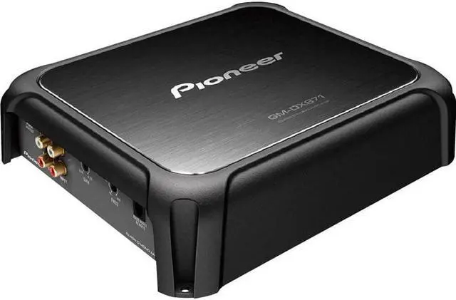 Alt view image 9 of 20 - Pioneer GM-DX871 Class D 1600W RMS Digital Mono Amplifier w/ Wired Bass Remote