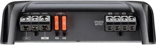 Alt view image 12 of 20 - Pioneer GM-DX871 Class D 1600W RMS Digital Mono Amplifier w/ Wired Bass Remote