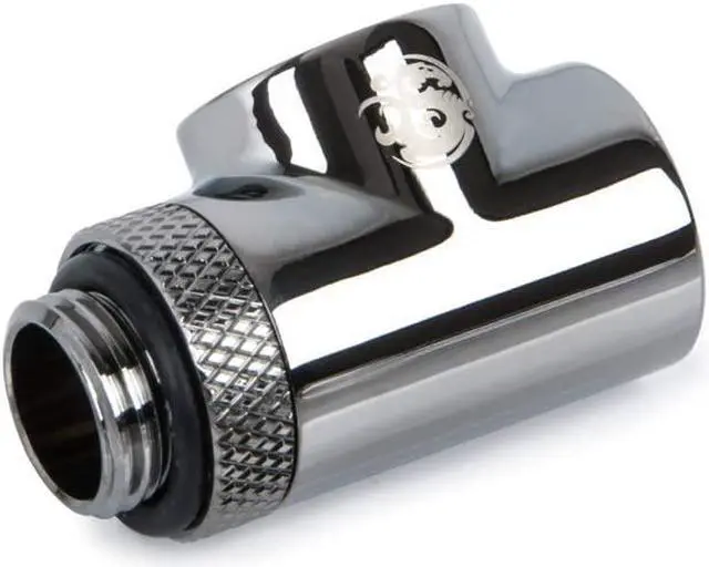Alt view image 10 of 12 - Bitspower T-Block Rotary Fitting, Black Sparkle