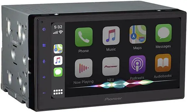 Alt view image 17 of 20 - Pioneer DMH1770 6.8 inch Capacitive Glass Touchscreen, Bluetooth®, Back-up Camera Ready Digital Media Receiver