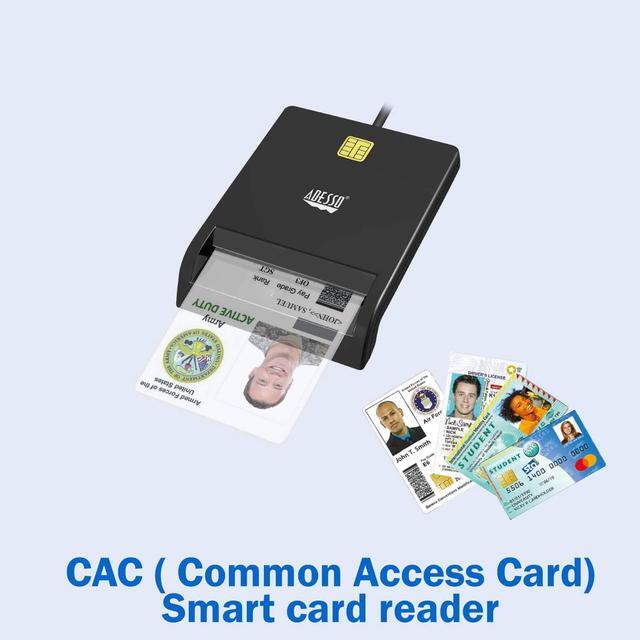 Alt view image 11 of 16 - ADESSO SCR-100 ADESSO TAA CAC USB SMART CARD READER, WORKS FOR WINDOWS AND MAC