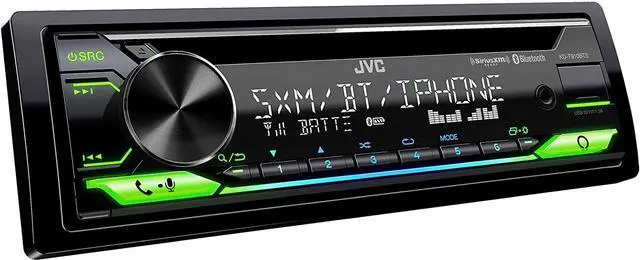 Alt view image 6 of 11 - JVC KD-T910BTS - CD Receiver w/ Bluetooth, USB, Amazon Alexa + SirusXM Radio Tuner & Swi-RC Control Interface