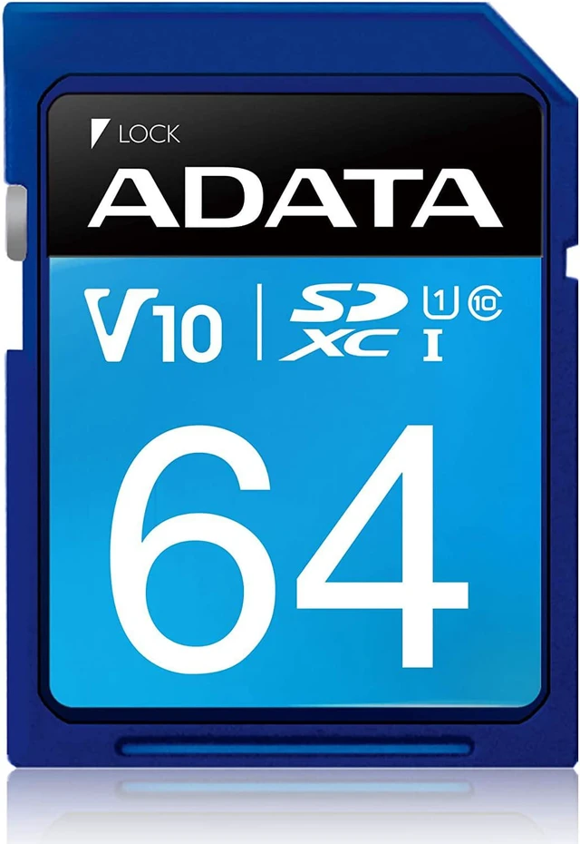 Alt view image 2 of 6 - adata premier 64gb sdhc/sdxc uhs-i u1 class 10 memory card (asdh64guicl10-r)