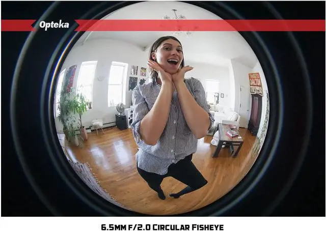 Alt view image 19 of 20 - Opteka 6.5mm f/2 HD MC Manual Focus Wide Angle Circular Fisheye Lens for Sony E-Mount A6600, A6500, A6400, A6300, A6100, A6000, A5100, A5000, A3000 and NEX Mirrorless Digital Cameras