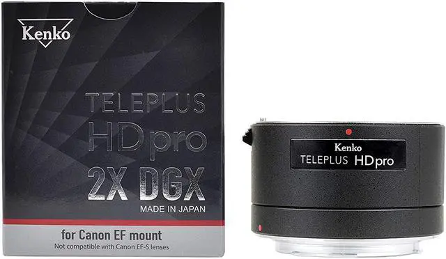 Alt view image 6 of 11 - Kenko TELEPLUS HD pro 2.0x DGX Teleconverter for Canon EF Mount #K-TPHDPRO2.0-C