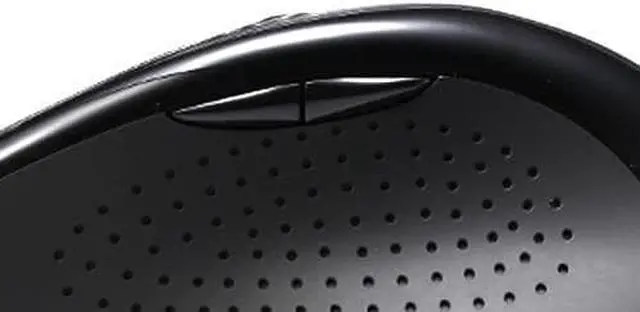 Alt view image 7 of 14 - Adesso Wireless Ergonomic RF Laser Mouse (iMouseG25)