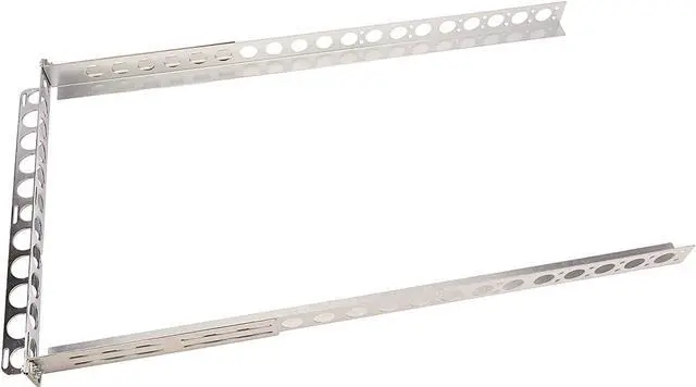 Alt view image 4 of 6 - RackSolutions 1U Universal Rail 31in Depth with Wirebar - 200 lbs Capacity, Compatible with Square, Round, Threaded Hole Racks, Dell, HP & Lenovo - OEM