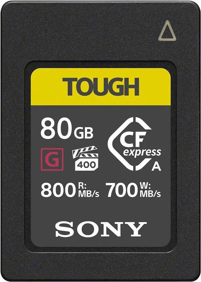 Alt view image 7 of 15 - Sony TOUGH 80GB CFexpress Type A Memory Card #CEAG80T