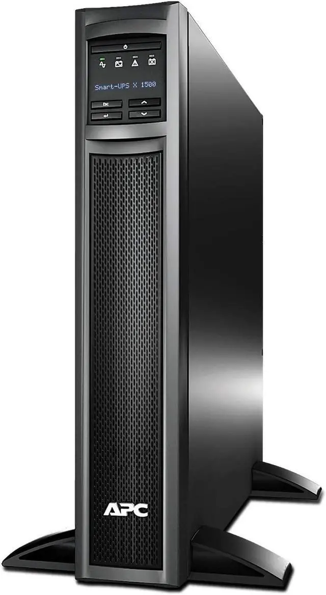 Alt view image 6 of 16 - APC SMX1500RM2UC Smart-UPS X, Line Interactive, 1500VA, Rack/tower convertible 2U, 120V, 8x 5-15R NEMA, SmartConnect port, Extended runtime
