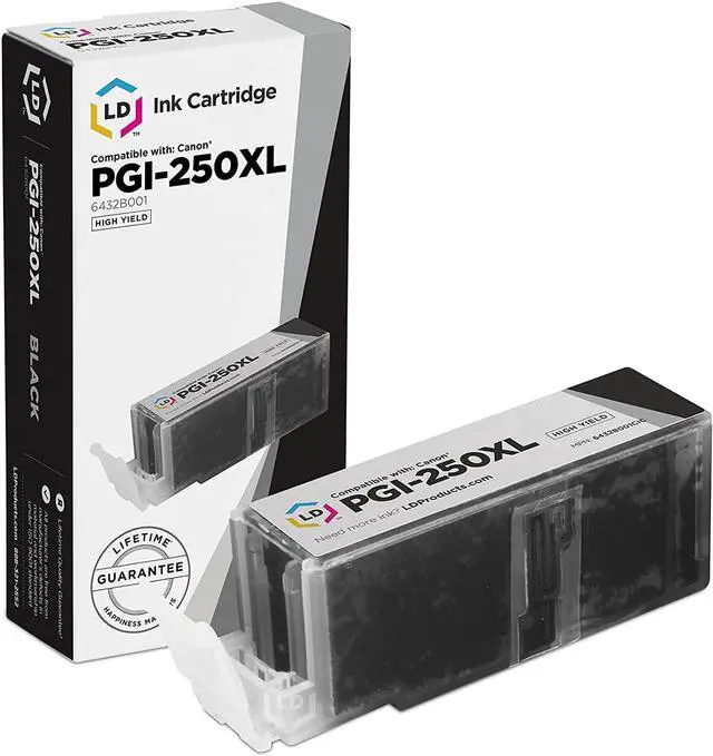 Alt view image 8 of 18 - LD Compatible Ink Cartridge Replacement for Canon PGI-250XL 6432B001 High Yield (Pigment Black) Compatible w Pixma MX920 MX922 MG5420 MX722 iP7220 MG5422 MG6420 MG5520 MG7520 MG6620 MG5622 and more