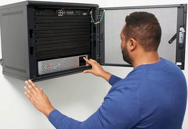 Alt view image 12 of 14 - APC by Schneider Electric Smart-UPS 1500VA Rack-mountable UPS - 3U Rack-mountable - 3 Hour Recharge - 120 V AC Input - 120 V AC Output - 6 x NEMA 5-15R