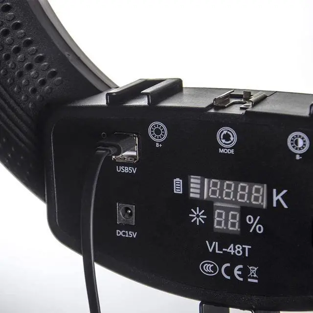 Alt view image 7 of 14 - luminous pro bi-color led ring light