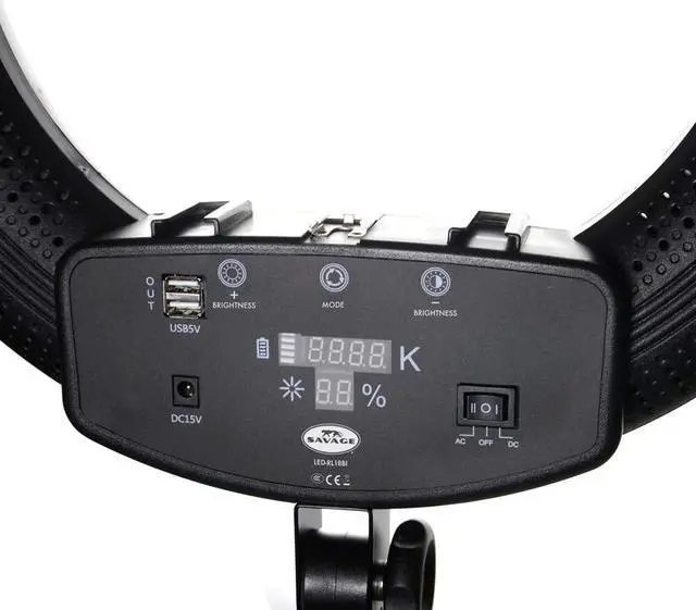 Alt view image 5 of 14 - luminous pro bi-color led ring light