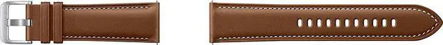 Alt view image 2 of 5 - Samsung ET-SLR84LAEGUJ Stitch Leather Band 22mm Brown