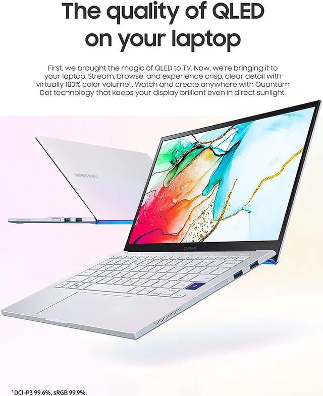 Alt view image 4 of 9 - GALAXY BOOK ION AURA SILVER 133 IN 1920 X 1080 INTEL CORE I710510U PROCESSO