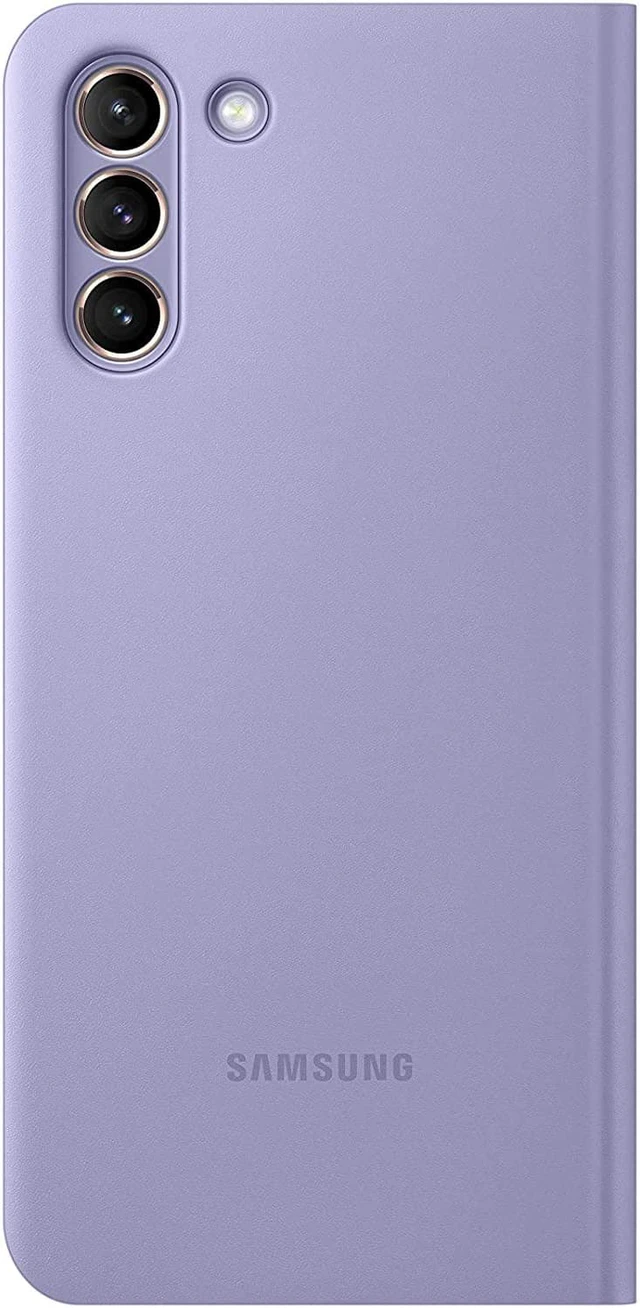 Alt view image 7 of 9 - Samsung LED Wallet Cover for Galaxy S21+ 5G Smartphones - Violet
