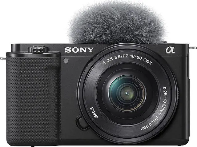 Alt view image 4 of 20 - Sony ZV-E10 Mirrorless Camera with 16-50mm Lens, Black #ILCZV-E10L/B