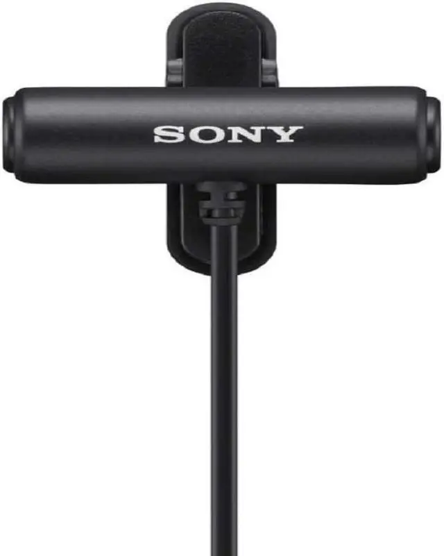 Alt view image 2 of 20 - Sony ECM-LV1 Compact Stereo Lavalier Microphone