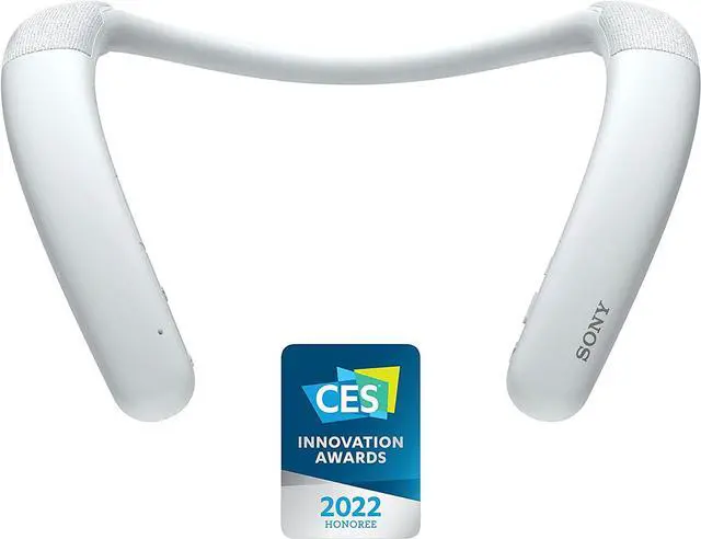 Alt view image 6 of 15 - Sony NB10 Wireless Neckband Speaker (White)