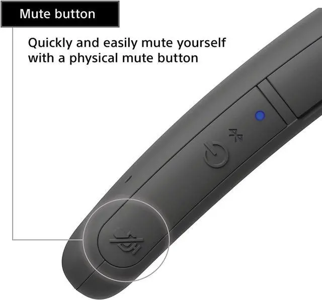 Alt view image 8 of 15 - Sony NB10 Wireless Neckband Speaker (White)