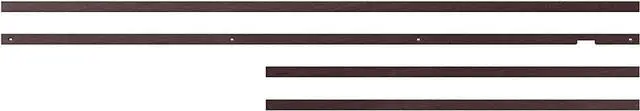 Alt view image 14 of 14 - Samsung Customizable Bezel for Samsung The Frame 75" (Modern Brown)