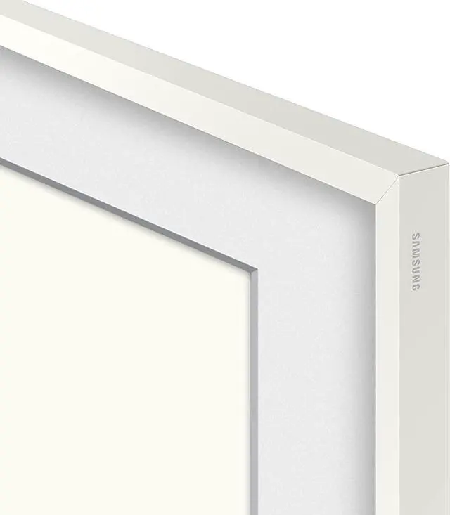 Alt view image 10 of 20 - Samsung Customizable Bezel for Samsung The Frame 65" (Modern White)