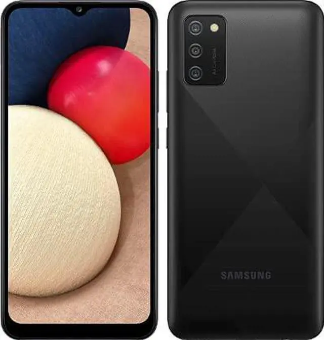 Alt view image 5 of 6 - Samsung Galaxy A02s | Verizon | Black | 32 GB