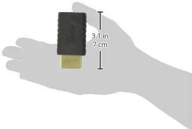 Alt view image 10 of 13 - Monoprice HDMI Connector Male to HDMI Mini Connector Female Adapter
