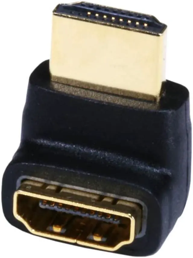 Alt view image 12 of 14 - Monoprice HDMI Port Saver (Male to Female) | 270 Degree