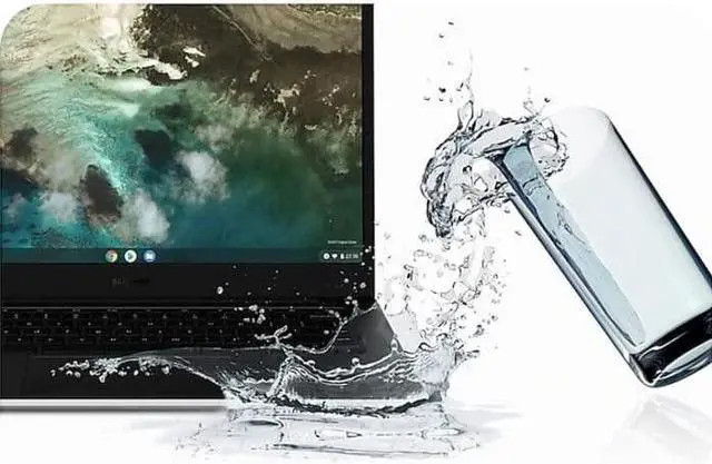 Alt view image 16 of 20 - Samsung Galaxy Chromebook Go XE340XDA-KA2US 14" Chromebook - HD - 1366 x 768 - Intel Celeron N4500 1.10 GHz - 4 GB RAM - 64 GB Flash Memory - Silver - Intel Chip - Chrome OS - Intel UHD Graphics