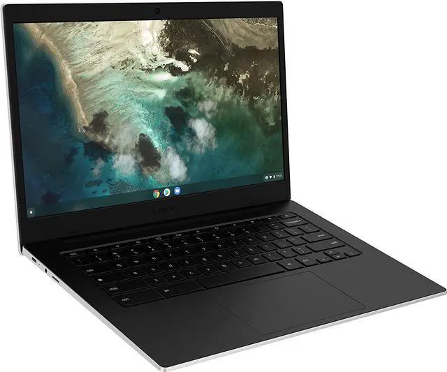 Alt view image 13 of 20 - Samsung Galaxy Chromebook Go XE340XDA-KA2US 14" Chromebook - HD - 1366 x 768 - Intel Celeron N4500 1.10 GHz - 4 GB RAM - 64 GB Flash Memory - Silver - Intel Chip - Chrome OS - Intel UHD Graphics