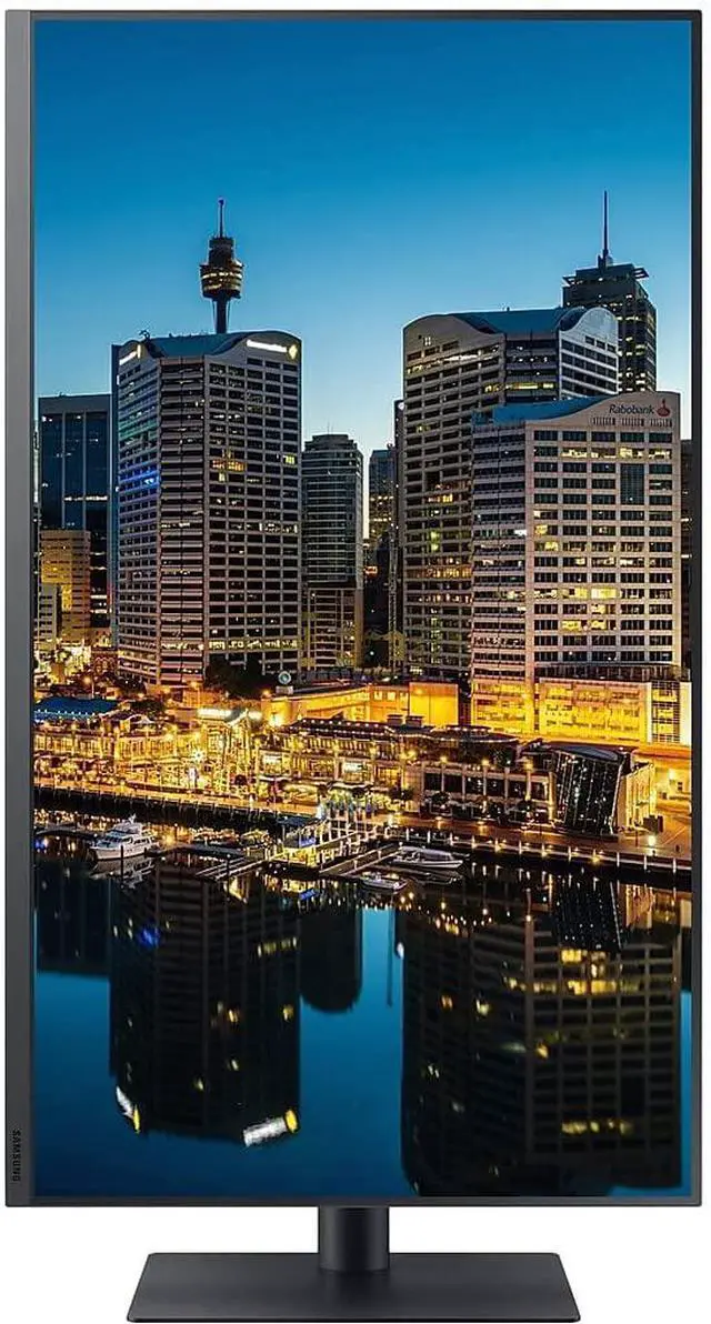 Alt view image 11 of 16 - SAMSUNG Viewfinity TU87F LF32TU874VNXGO 32" 4K UHD Pro Monitor, VA Panel, 60Hz, 5ms, HDR10, sRGB, HDMI, Dual 4K Display, Fully Adjustable Stand, Eye Saver Mode Dark Blue Gray