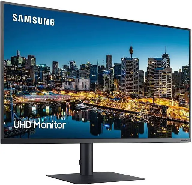 Alt view image 4 of 16 - SAMSUNG Viewfinity TU87F LF32TU874VNXGO 32" 4K UHD Pro Monitor, VA Panel, 60Hz, 5ms, HDR10, sRGB, HDMI, Dual 4K Display, Fully Adjustable Stand, Eye Saver Mode Dark Blue Gray
