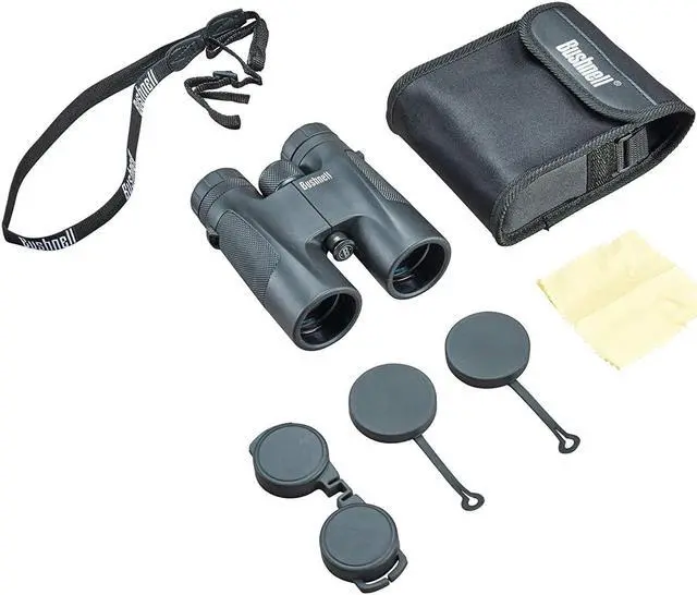 Alt view image 12 of 20 - Bushnell 141042 PowerView 10x 42mm Roof Prism Binoculars
